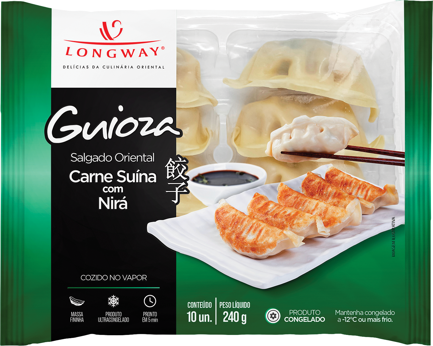 Guioza LW suíno com nirá